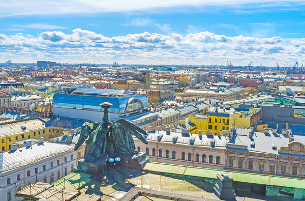 Крыши старой столицы России
