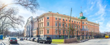 The unique Castle in St Petersburg clipart
