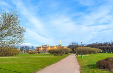 Mühendisleri Kale arkasında St Petersburg Mars'ın alanı