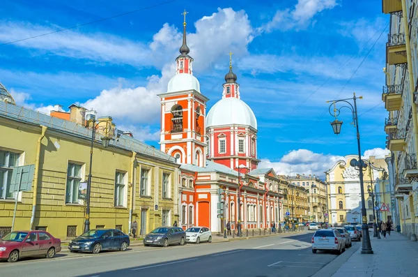 La via Pestel a San Pietroburgo — Foto Stock