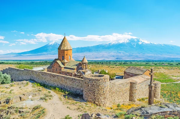 Biara di Gunung Ararat — Stok Foto