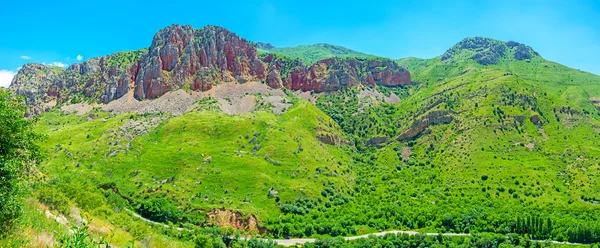 Panorama na skale — Zdjęcie stockowe