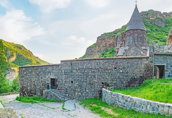 Das befestigte Kloster — Stockfoto