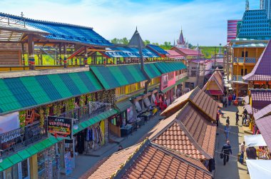 İzmailovsky Market'te Alışveriş