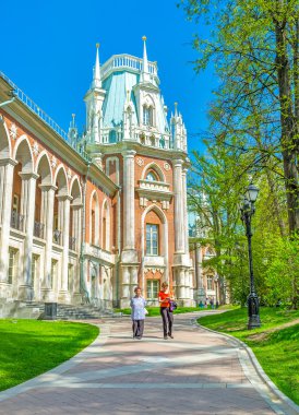 Tsaritsyno Sarayı Gotik kulesi