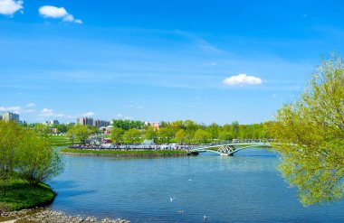 Tsaritsyno Park'ta rahatlayın