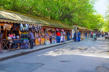 Izmailovo bit pazarı sokak