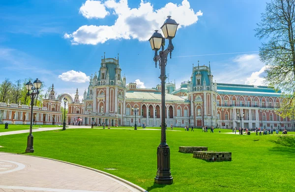 Grand Palace-torget i Tsaritsyno — Stockfoto