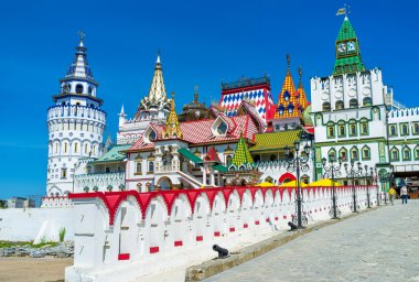 Izmailovsky Kremlin için köprü