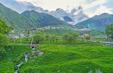Kazbegi'de akşam