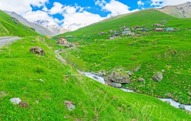 Kazbegi'deki yürüyüşler