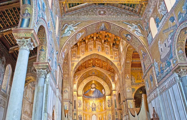 En la Catedral de Monreale — Foto de Stock