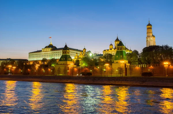 La noche del Kremlin — Foto de Stock