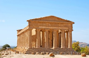 Bir Agrigento ziyaret kart