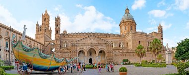 Palermo Katedrali Panoraması