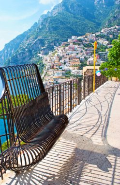 The slopes of Positano clipart