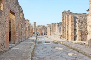 Vesuvius patlama sonra Pompeii