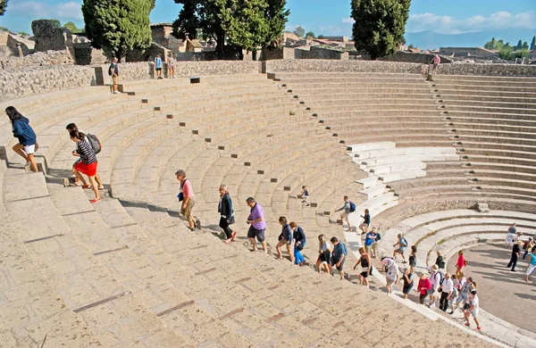The grand Theater of Pompeii — Stock Photo, Image