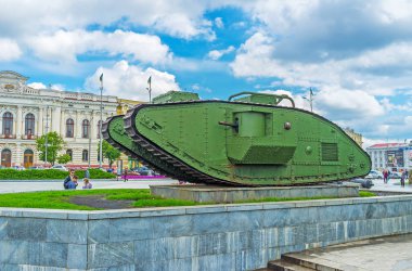 Kharkov eski İngiliz Tank