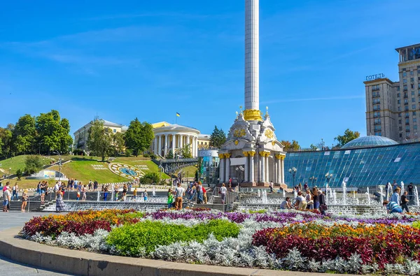 Das Kiewer Stadtzentrum — Stockfoto