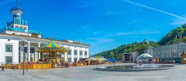 Panorama na poštovním náměstí — Stock fotografie
