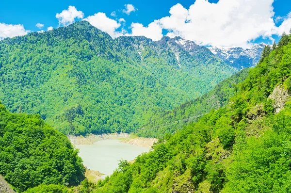 In de bovenste Svaneti — Stockfoto