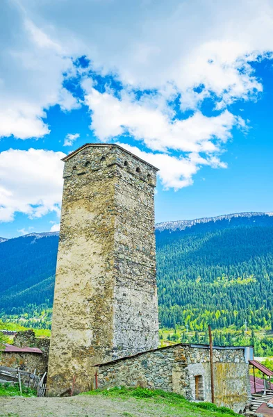 De oude toren — Stockfoto