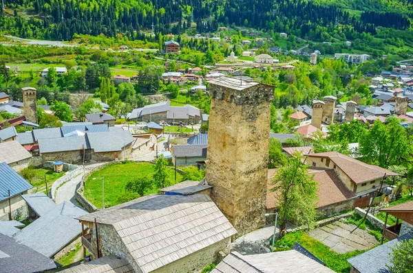 La vue depuis la tour Svan — Photo