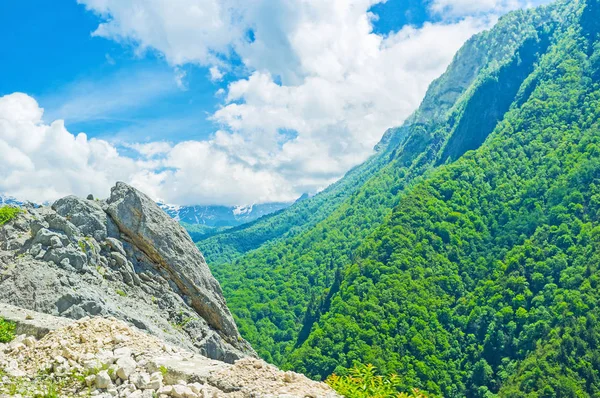 El paisaje del Alto Svaneti — Foto de Stock