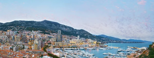 Az estét a Monaco — Stock Fotó