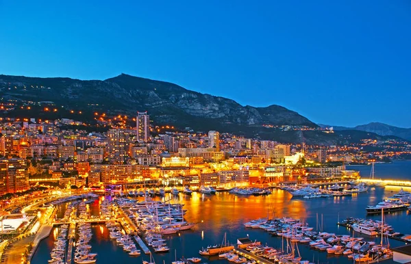 Le luci serali di Monaco — Foto Stock