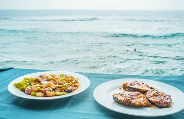Sri Lanka'nın kafelerde balık