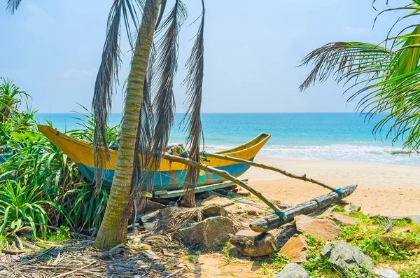 La barca nascosta — Foto Stock