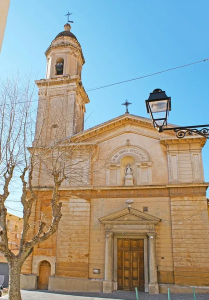 La Cappella della Misericordia a Mentone — Foto Stock