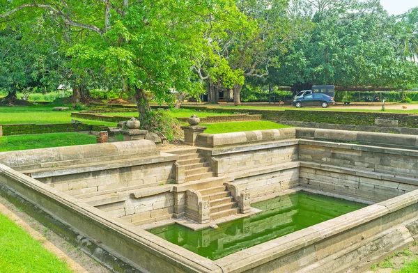 La piscine en pierre de Jetavana — Photo