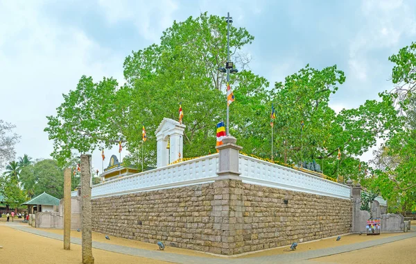 The walk around Bodhi Tree Temple — Stock Photo, Image