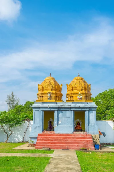 Os santuários em Templo Hindu — Fotografia de Stock