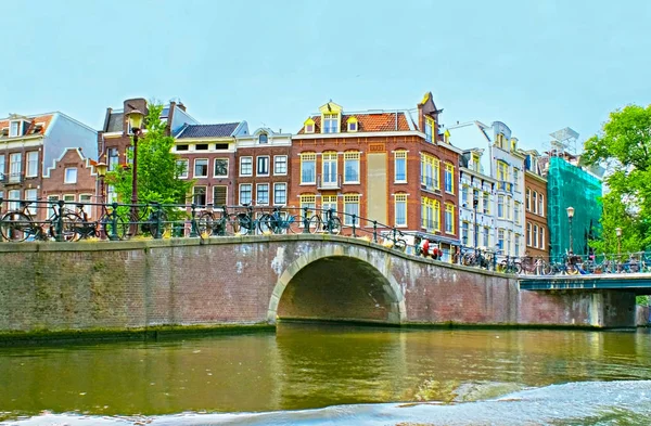 Die Ziegelbrücke — Stockfoto