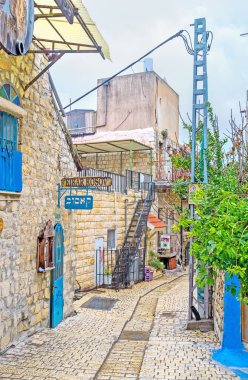 Safed küçük sokak