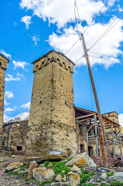 La torre alta — Foto Stock