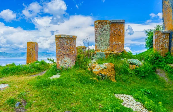 The old scenic graveyard — Stock Photo, Image
