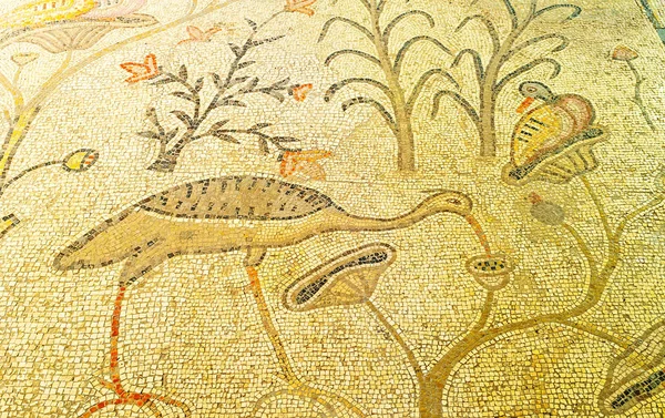 Mozaik heron ve ördek