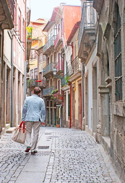 De smalle straat — Stockfoto