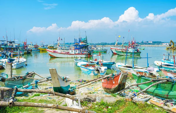 The port of Mirissa — Stock Photo, Image