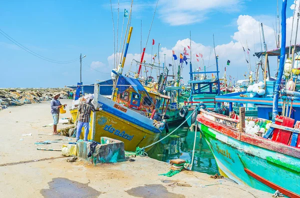 Repair of a boat — Stock Photo, Image