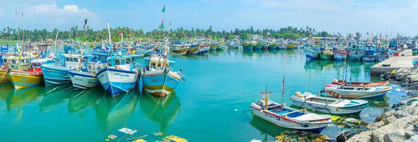 Les ports de pêche du Sri Lanka — Photo