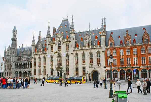 Bruges Şehir sarayda — Stok fotoğraf