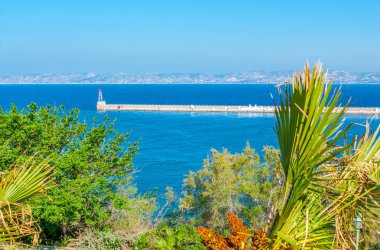 Akdeniz deniz manzarası