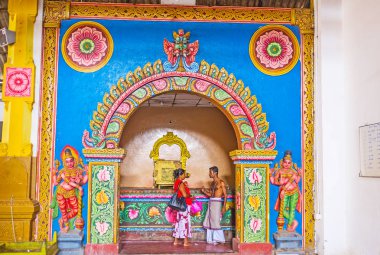 Munneswaram Tapınağı iç