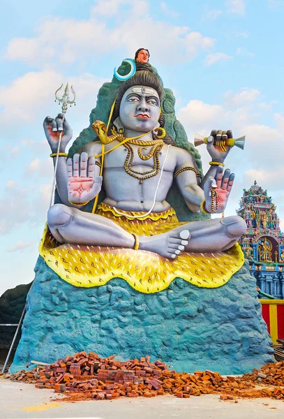 The statue of Lord Shiva